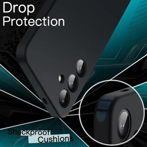 Vista 6 de JETech Funda Slim Fit y protector de pantalla para Samsung Galaxy S24+ / S24 Plus 5G