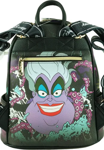 Vista 6 de Wondapop Disney Ursula - Mini mochila de piel vegana de 11 pulgadas