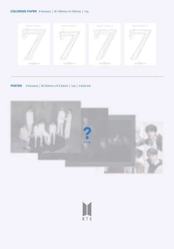 Vista 6 de BTS - Mapa del Alma: 7 (CD)- Versión 2