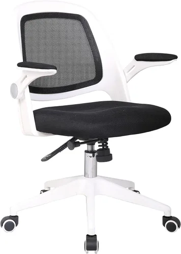Vista 8 de Office Desk Computer Gaming Ergonomic Chair with Lumbar Back Support Adjustable Height Swivel Wheels Flip-up Arms Mesh Chair for Home Office