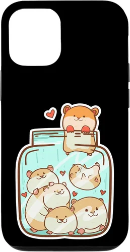 Vista 28 de Hamsters in a Jar Cute Animal Hammy Owner Pet Lover Gift Case for iPhone 17
