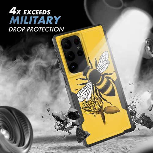 Vista 497 de Funda para Galaxy A14 5G, resistente de doble capa híbrida de policarbonato duro, goma suave, a prueba de golpes, funda protectora resistente