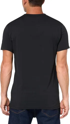 Vista 2 de BOSS Camiseta de algodón con logotipo grande para hombre