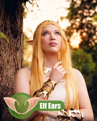 Vista 7 de Orejas de elfo Pixie de hadas para cosplay, disfraz de fiesta, accesorios de mascarada para Halloween, Navidad (2 pares)