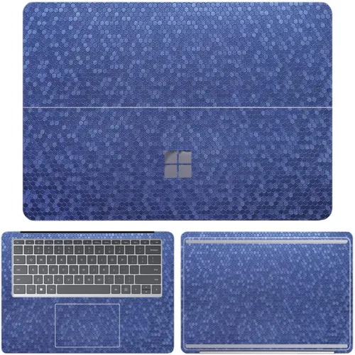 Vista 77 de SopiGuard Adhesivo para Microsoft Surface Laptop Studio 2021, envoltura de vinilo de borde a borde, incluye parte superior, teclado, paneles