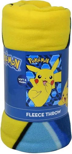 Vista 2 de Pokémon "Pikachu" Manta de forro polar, 45 x 60 pulgadas