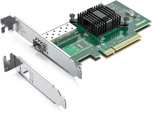 Vista 8 de Tarjeta de red NIC PCI-E SFP+ NIC de 10 Gb, con chipset Broadcom 57810S, puerto SFP+ dual, adaptador LAN Ethernet PCI-E X 8/X16 compatible