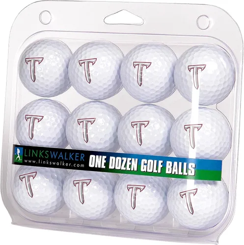 Vista 24 de LinksWalker Bolas de golf universitarias 12 bolas de regalo, tamaño reglamentario, bolas de 2 piezas