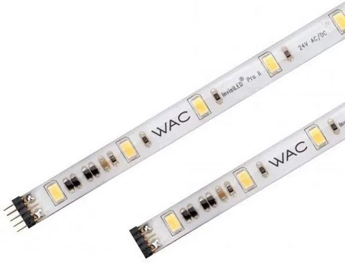 Vista 2 de WAC Lighting LED-TX2422-1-40-WT InvisiLED PRO II - Cinta de luz (40 unidades), 1 pie, amarillo cálido