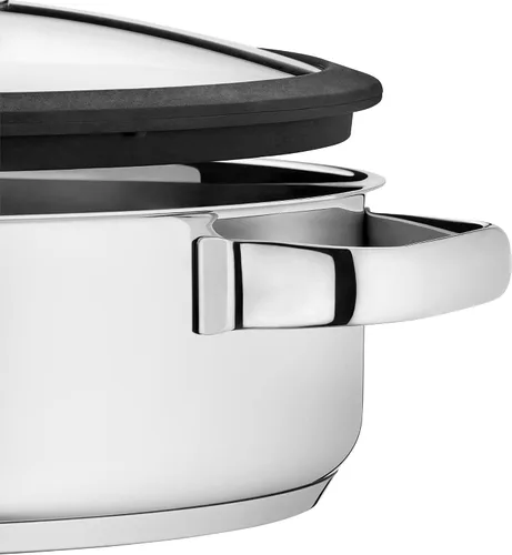 Vista 8 de WMF Olla de vapor, plata, 11.0 in