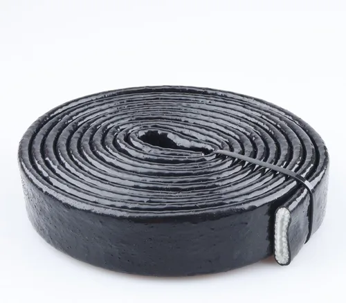 Vista 4 de AC PERFORMANCE Funda protectora contra incendios de fibra de vidrio con revestimiento de silicona de 1/2 pulgada para línea de manguera y cableado