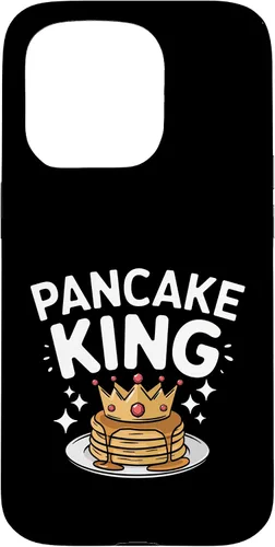 Vista 14 de iPhone 16 Pancake King Hotcake Lover Maker Baker Foodies Men Dad Boys Case