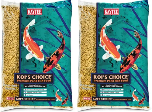 Vista 12 de Kaytee Koi's Choice Koi - Alimento flotante para peces koi, peces dorados y peces de estanque, 3 libras