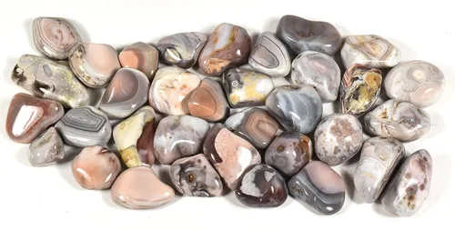 Vista 12 de Guijarros de cabujón de amatista púrpura oscuro pulido natural brillante piedra preciosa de cuarzo cristal mineral Tumbled Stone especímenes