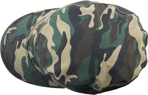 Vista 3 de Cadet Army - Gorra de estilo militar básico diario (ahora con la versión de bolsillo Stash)