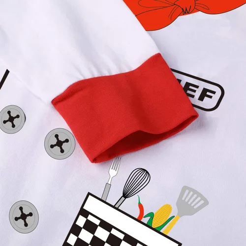Vista 4 de Traje de traje para bebé recién nacido, uniforme de murciélago de astronauta, ropa de prisionero con sombrero largo