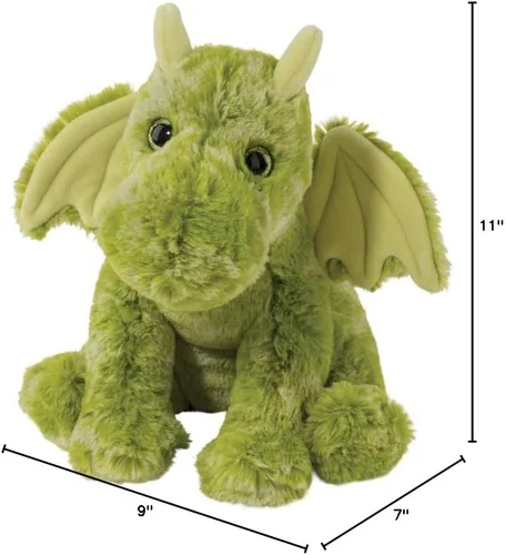 Vista 3 de Douglas Lucien Green Dragon Softie - Peluche de peluche