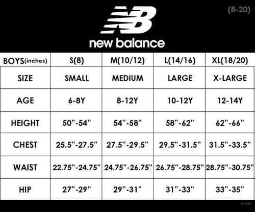 Vista 5 de New Balance Pantalones cortos deportivos para niños - Pantalones cortos de gimnasio de rendimiento con bolsillos - Pantalones cortos deportivos