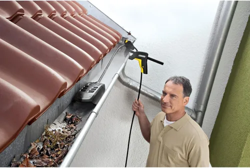 Vista 9 de Kärcher Kit de limpieza de tuberías y canalones de 65.6 ft, accesorio para lavadora a presión