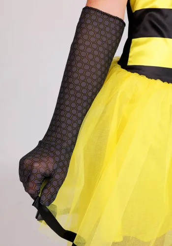 Vista 8 de Disfraz de Vestido de Reina Abeja para Mujer Multicolor