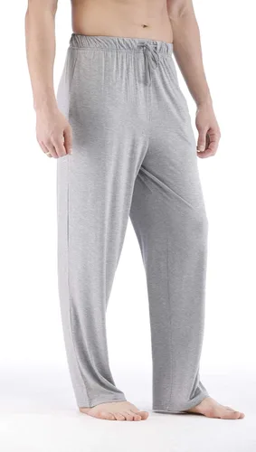 Vista 2 de GYS - Pantalones para dormir de bambú para hombre