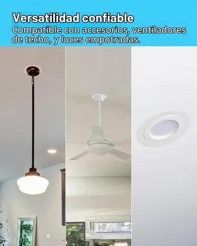Vista 6 de Sunco - Juego de 12 anillos de goof de luz empotrables de 6 pulgadas, color Blanco