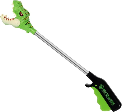 Vista 7 de DINOBROS Juguetes de dinosaurio para niños de 3 años en adelante Jurásico Dinosaurios T-Rex Grabber Toy Claw Robot Hand Snapper Dino Chomper Monster