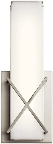 Vista 6 de Kichler 45656MBKLED Trinsic - Aplique de pared, 1 luz, 34.9 vatios, negro mate