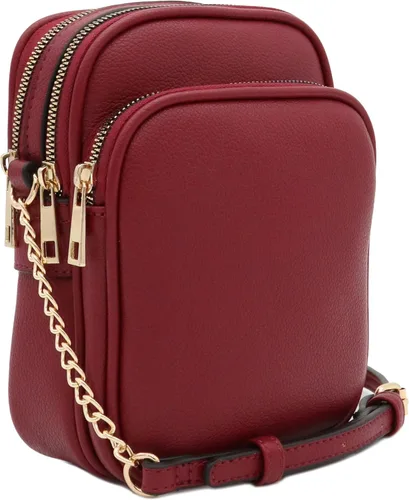 Vista 23 de Bolso cruzado ocasional de múltiples bolsillos Negro