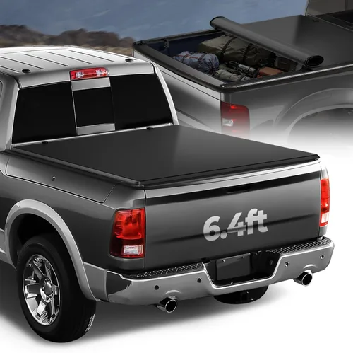 Vista 14 de Auto Dynasty Cubierta FRP Tonneau de perfil bajo para Ram 1500 2019-2025