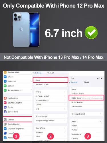 Vista 2 de GIGIKISS Protector de pantalla de privacidad compatible con iPhone 12 Pro Max de 6.7 pulgadas, degradado morado, antiespía, anti luz azul, protector