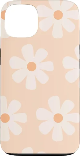 Vista 7 de Orange Floral Aesthetics Daisy Flower Daisies Pattern Case for iPhone 16