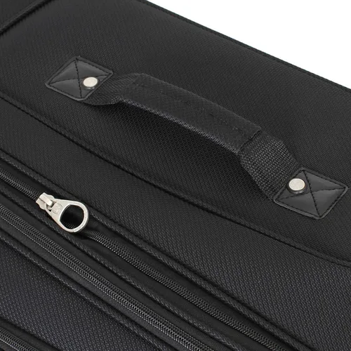 Vista 9 de SwissGear - Equipaje suave expandible Sion con ruedas, Negro