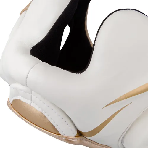 Vista 6 de Venum Espinilleras Elite Standup Blanco/Dorado