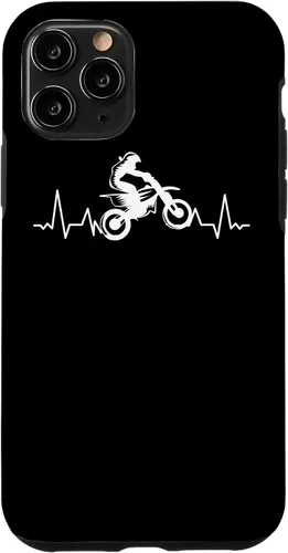 Vista 29 de Motocross Motorcyclist Dirtbike Pitbike Motorcyclist Case for iPhone 17