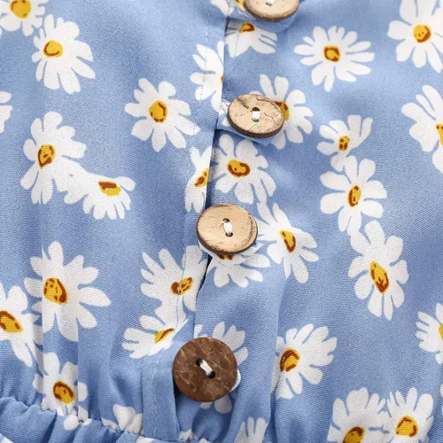 Vista 5 de Ropa de niña pequeña de verano lindo halter mameluco de 6 meses a 5 años