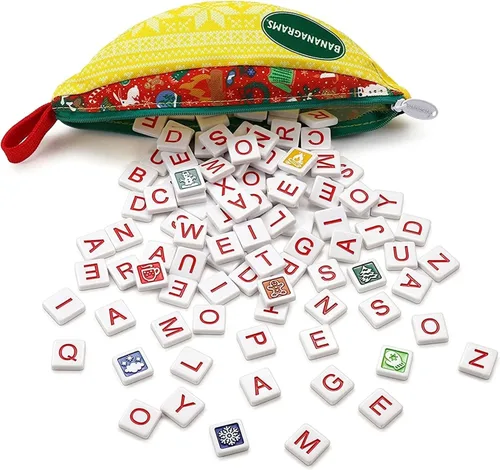 Vista 2 de Bananagrams Edición Maravilla Invernal Familiar Juego de mesa
