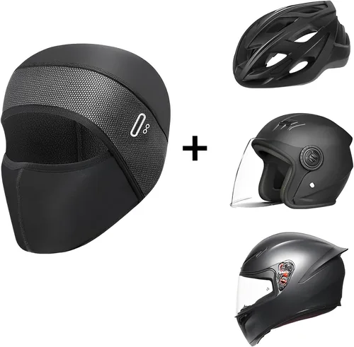 Vista 7 de WHAMZ33 W Doo Rags for Men, Head Wraps Dew Rags Bandana Beanie for Cycling Motorcycle