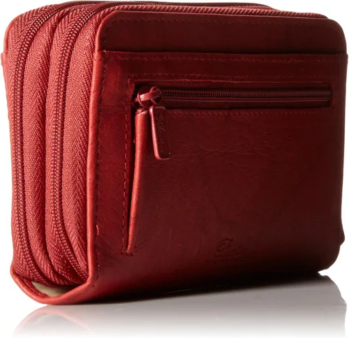 Vista 2 de Buxton Heiress - Cartera organizadora con doble cremallera