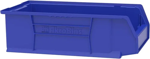 Vista 7 de Akro-Mils 30280 AkroBins contenedores de almacenamiento de plástico de gran tamaño, contenedores apilables que ahorran espacio para garaje, aula