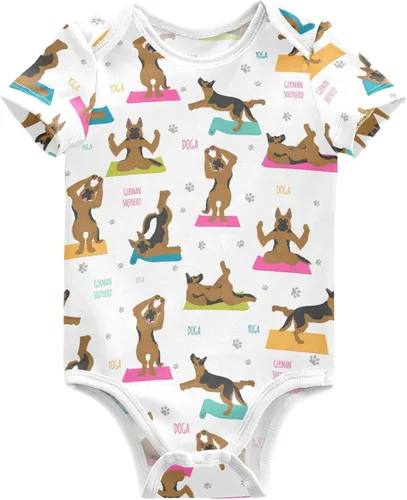 Vista 31 de vvfelixl Trajes de bebé lindos conjuntos de cachorros de manga corta de algodón ropa de bebé para niños niñas 0-24 meses