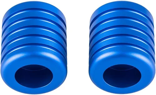 Vista 14 de Advanblack ProTek - Deslizadores de barra de choque Harley mecanizada de 1.25 pulgadas, rueda decorativa giratoria para protector de motor delantero