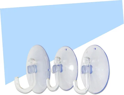 Vista 8 de Cabilock 12 ganchos de ventosa resistentes para pared extraíbles para paneles de yeso para cocina, baño, armario