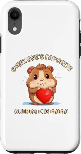Vista 8 de iPhone 15 Funny Everyone's Favorite Guinea Pig Mom Mama Case