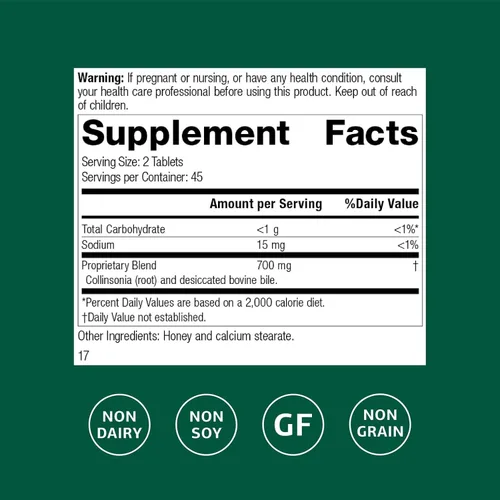 Vista 2 de Standard Process Inc. Cholacol - Suplemento de apoyo a la vesícula biliar - Suplemento para la digestión de grasas para la salud digestiva