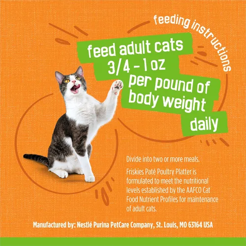 Vista 8 de Alimento húmedo para gatos Classic Pate de Purina Friskies, 5.5 onzas