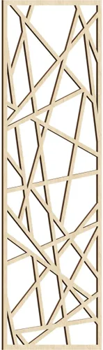 Vista 103 de Conway Paneles de pared decorativos de madera con calado, 9 3/8 pulgadas de ancho x 24 3/8 pulgadas de alto x 1/4 de alto, aliso