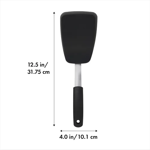 Vista 6 de OXO Good Grips Picadora de carne molida + espátula de silicona grande OXO Good Grips