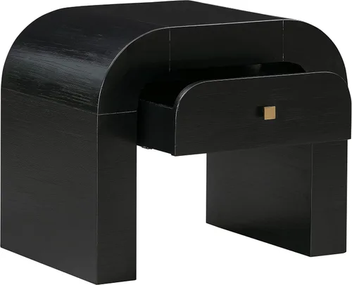 Vista 5 de TOV Furniture Joroba - Mesita de noche (negro)