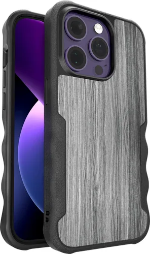 Vista 11 de Smartish Funda para iPhone 12 Pro Max Armor - Gripzilla [resistente + protectora] Funda de agarre delgada y resistente - Black Tie Affair
